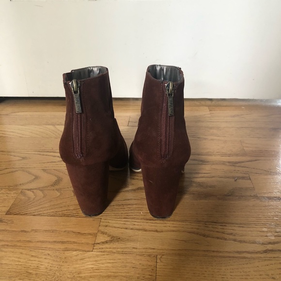 Michael Antonio brown heeled ankle boots - Picture 2 of 4
